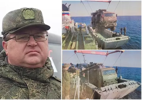 Un general rus a descărcat cu mâna lui armament pe Insula Șerpilor, după ce macaragiul, un civil, a refuzat să lucreze