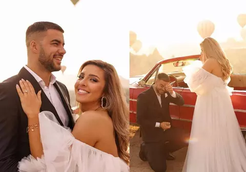 Culiță Sterp și-a cerut iubita în căsătorie. Cei doi s-au logodit în Turcia, în timpul filmărilor noului videoclip