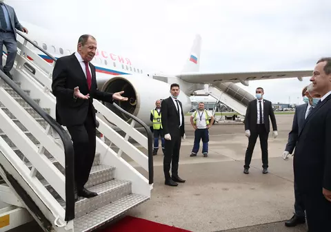 Forțat să anuleze o vizită oficială: Avionul lui Lavrov, interzis în spațiul aerian din jurul Serbiei, unde trebuia să meargă azi