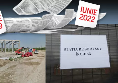 FOTO OFICIAL După 3 ani de reclamații de la oameni și 23 episoade citite de public în Libertatea, stația de sortare a lui Negoiță de la Cățelu s-a închis