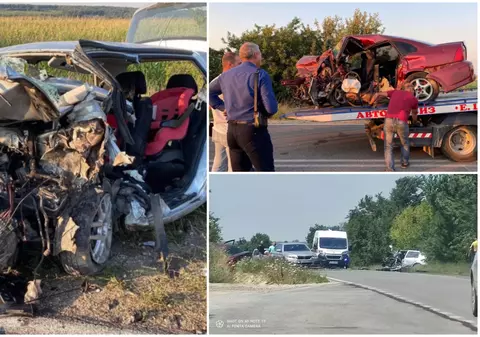 Doi bebeluși, uciși într-un accident cu cinci morți din Bulgaria. Unul dintre ei mergea să fie botezat