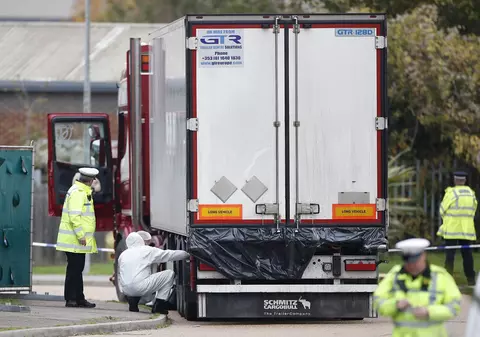 Românul condamnat în Marea Britanie pentru moartea a 39 de migranți vietnamezi, prins după doi ani și jumătate