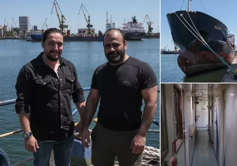Patru marinari sirieni sunt blocați de aproape doi ani pe o navă în Portul Constanța. „Suntem foarte aproape de a ne pierde mințile”