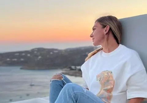 Simona Halep, vacanță în Grecia. Imagini cu sportiva relaxându-se alături de Toni Iuruc