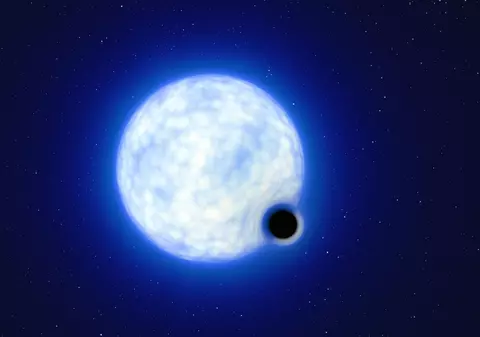 Gaură neagră inactivă descoperită în afara Căii Lactee. Are de 9 ori masa Soarelui