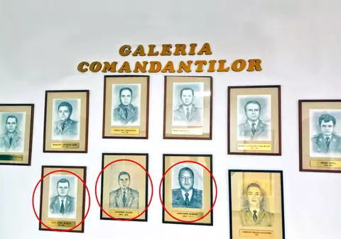 GALERIA CONDAMNAȚILOR. La panoul de onoare al unei unități de jandarmi, 3 din ultimii 4 șefi au fost condamnați penal