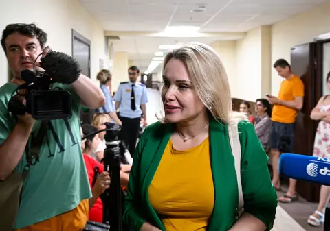 Jurnalista Marina Ovsiannikova, găsită vinovată pentru „discreditarea” armatei ruse