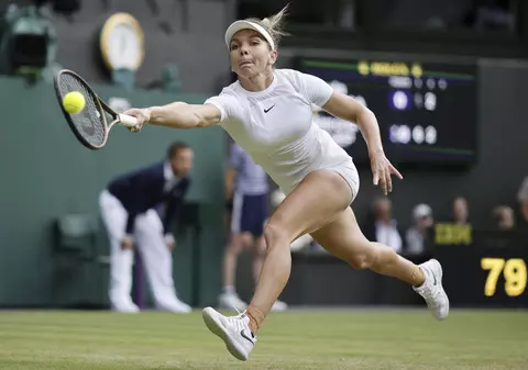 Când joacă Simona Halep în sferturi la Wimbledon cu Amanda Anisimova