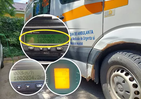 Medicii și personalul de la Salvare din toată țara ne-au trimis imagini cu ambulanțele preistorice, cu un milion de kilometri la bord