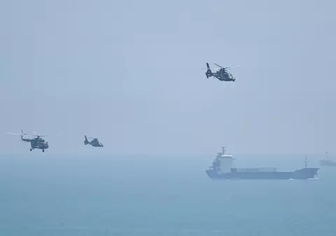 Jocurile de război oferă Chinei o repetiție pentru invadarea Taiwanului, spun experții