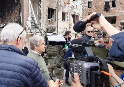 Șeful ONU se va întâlni joi cu Zelenski și Erdogan, în Ucraina