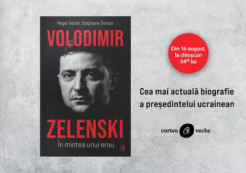 Cea mai nouă biografie a liderului ucrainean Volodimir Zelenski, disponibilă la chioșcurile de ziare