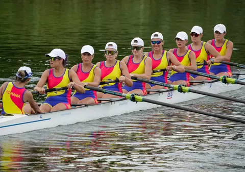 România a obținut cinci medalii de aur și patru de argint la Europenele U 23 de canotaj