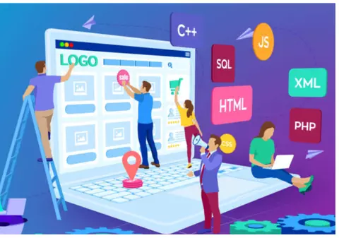 Creare site web prin metoda website builder