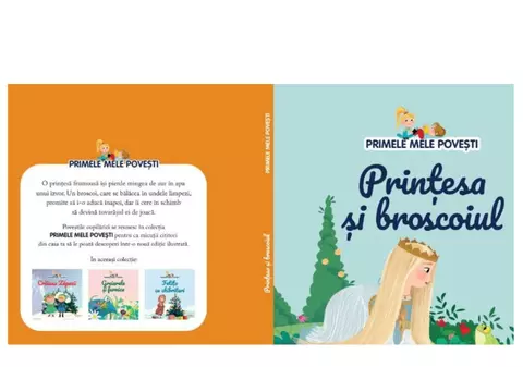 Prințesa și broscoiul - ediția nr. 24 din colecția „Primele mele povești”
