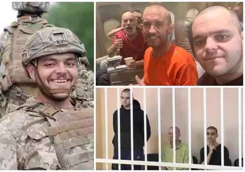 Doi britanici condamnați la moarte de ruși, după ce i-au capturat în Ucraina, au fost eliberați în schimbul de prizonieri de miercuri seara