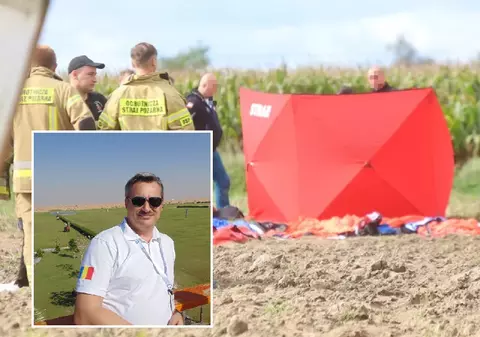 Comandantul Aeroclubului Iași, Sorin Constantin Enghel, a murit în Polonia în timpul unui antrenament de parașutism