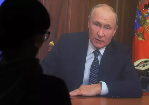 Vladimir Putin anunță mobilizare parțială în Rusia și amenință cu bomba atomică, „dacă integritatea teritorială va fi pusă în pericol”