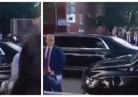 Scenă „bizară” cu Vladimir Putin: a oprit coloana oficială ca să discute câteva secunde cu oamenii | VIDEO
