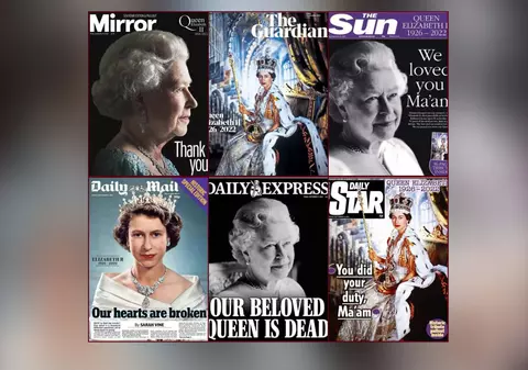 „Inimile noastre sunt frânte”. Omagiul adus de presa britanică reginei Elisabeta a II-a