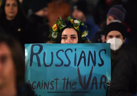 Rușii încearcă să organizeze proteste în toate orașele: „Putin a aruncat Rusia într-un măcel monstruos, izolare și sărăcie”