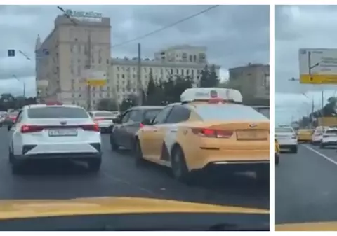 Haos în traficul din Moscova, provocat de hackeri. Sute de taxiuri au primit același mesaj
