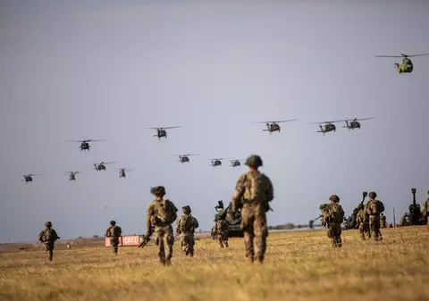 „O divizie americană se antrenează în România pentru războiul cu Rusia”, titrează televiziunea CBS, despre un exercițiu NATO
