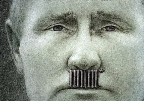 I-au pus un calorifer drept mustață! „Noul Putin”, în viziunea unei reviste poloneze