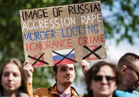 Un șofer a fost amendat cu 4.000 de euro în Germania pentru că a afișat simbolul „Z” pe geamul mașinii