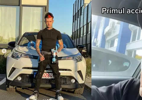 Cum și-a lovit Zanni noua mașină. O are de puțin timp: „Conduc foarte bine pentru o săptămână, dar am julit-o”