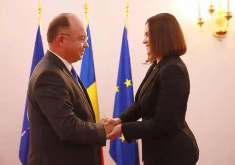 Liderul opoziției din Belarus a venit la București. Ce a discutat Svetlana Tihanovskaia cu Bogdan Aurescu