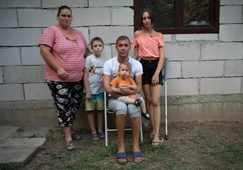 Povestea familiei Slabu de la „Visuri la cheie”. Tatăl a ajuns dependent de cei din jurul său: „Sunt un om care respiră, atât”