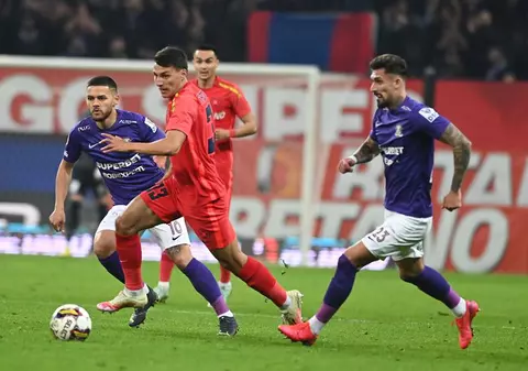 FCSB a învins-o pe Rapid în derby-ul din Superliga de fotbal