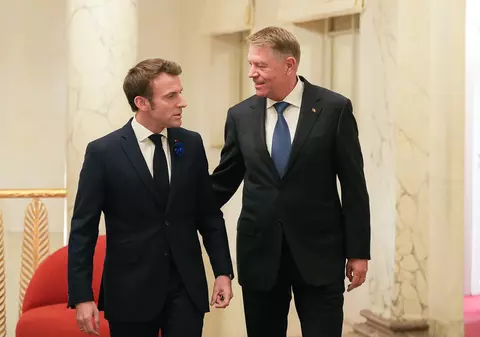 Klaus Iohhanis, după întâlnirea cu Emmanuel Macron: Franţa este un susţinător al aderării ţării noastre la Schengen