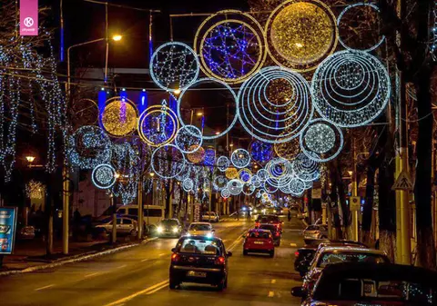 Constanța va cheltui 3 milioane de lei pe beculețele de Crăciun. În Brașov și Timișoara, iluminatul festiv va fi de șase ori mai ieftin