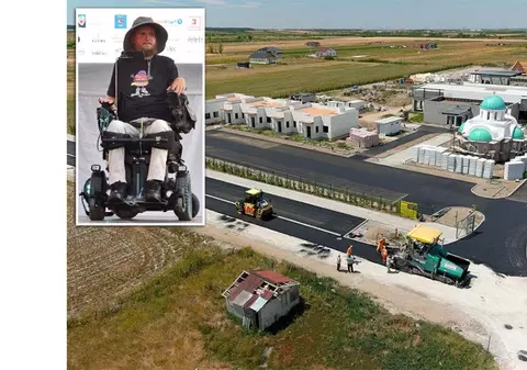 Când va fi inaugurat „Orăşelul speranţei”, construit din donații de Mihai Neșu