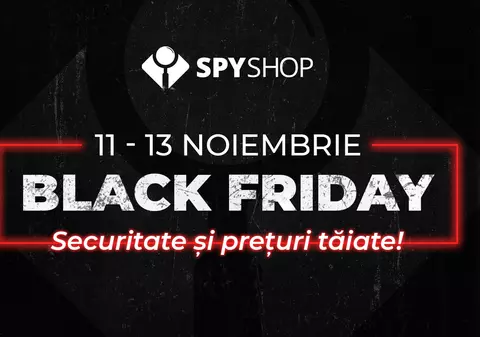 Spy Shop – Black Friday 2022 se va derula în perioada 11 – 13 Noiembrie cu stoc de 5 milioane euro