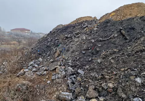 Garda de Mediu a găsit locul unde se aruncă ilegal gunoaie, pe care nu-l identificase înainte de Crăciun