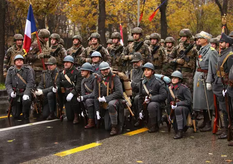 Parada de 1 Decembrie de la Arcul de Triumf, în imagini spectaculoase, surprinse de fotoreporterii Libertatea