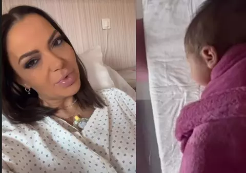 Primele imagini cu cea de-a doua fetiță a Andreei Antonescu: „Suntem foarte bine, foarte fericite și foarte liniștite”