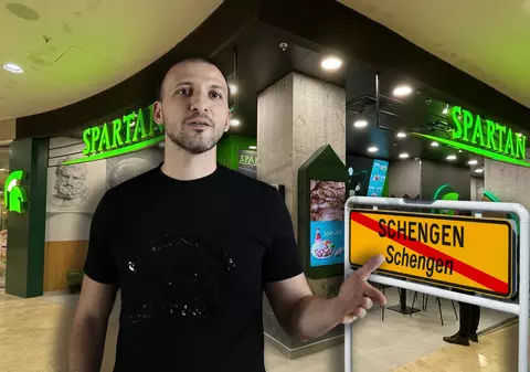 După ce Libertatea a publicat informația că restaurantul Spartan din Viena se închide, Mandachi a comunicat că e din cauza Schengen. Dar își oprise activitatea din noiembrie 