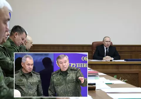 Putin a stat vineri toată ziua în Cartierul General Comun al Forțelor Armate implicate în invazia Ucrainei: „Dragi tovarăși”