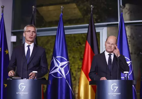 Stoltenberg şi Scholz spun că e „prea devreme” pentru o decizie privind trimiterea sistemelor antiaeriene Patriot în Ucraina