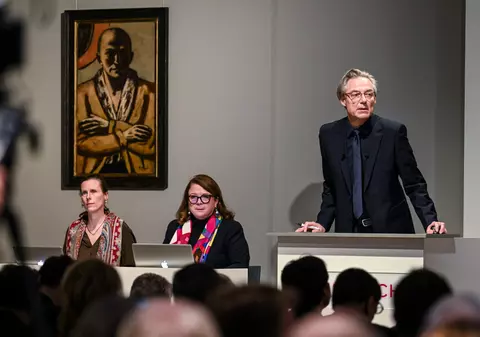 Autoportret al pictorului Max Beckmann, adjudecat pentru o sumă record la o licitație din Germania