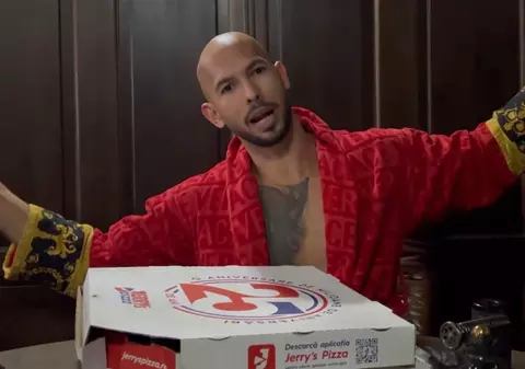 Unde a făcut Andrew Tate poza trimisă Gretei Thunberg, în timp ce internetul râde că a fost identificat pe baza unei cutii de pizza