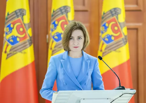 Republica Moldova vrea să adere cât mai curând posibil la UE pentru a se proteja de Rusia, spune Maia Sandu