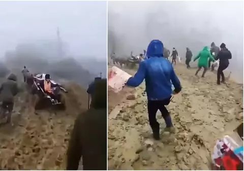 Mort dus la cimitir cu căruța, prin noroi, într-o comună din Vrancea. Primarul: „S-a vrut senzațional”