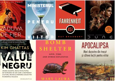 Cărți care ne-au făcut să privim spre viitor. Recomandări de lectură pentru începutul lui 2023