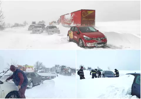 A fost declarată stare de alertă în Vrancea. Locuitorii, avertizați prin Ro-Alert să evite deplasările