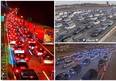 „Se cred zei pentru că au intrat în Schengen!” Haos la granițele Croației, șoferii au stat 16 ore în coloane kilometrice